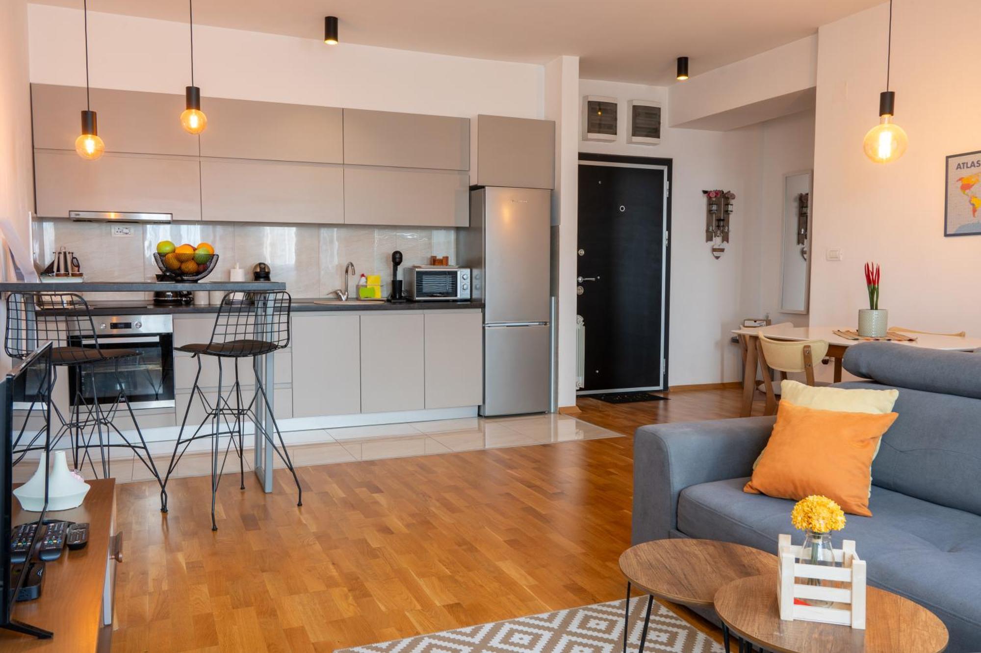 Skopje Station Apartment Buitenkant foto
